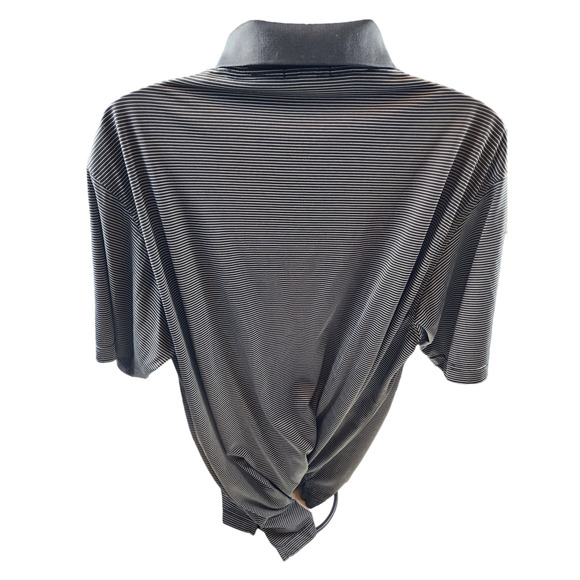 Peter Millar Golf Polo Summer Comfort Mens XXL Striped Short Sleeve Breathable - Picture 6 of 14